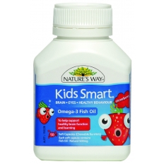 Kẹo Kids Smart Omega 3 Fish Oil - Hộp (50 viên)