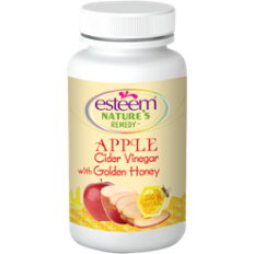 Viên giảm cân giấm táo mật ong - Esteem Apple Cider Vinegar - Hộp (60 viên)