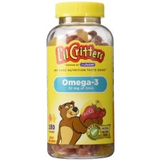 Kẹo dẻo L'il Critters Omega-3 DHA Gummy Fish - Lọ (180 viên)