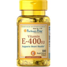 Viên uống bổ sung Vitamin E-400 IU - Hộp (100 viên)