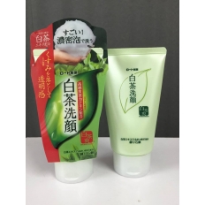 Sữa rửa mặt trà xanh Rohto Shirochasou Green Tea Foam - Tuýp (120g)