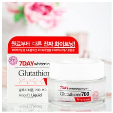  Kem Dưỡng Trắng Da 7Day Whitening Program Glutathione 700 V-Cream - Hộp(50ml)