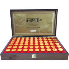 An cung ngưu hoàng hoàn Hàn Quốc hộp gỗ - Hộp (60 viên)