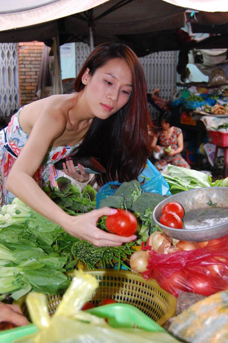 bí quyết giảm cân của siêu mẫu