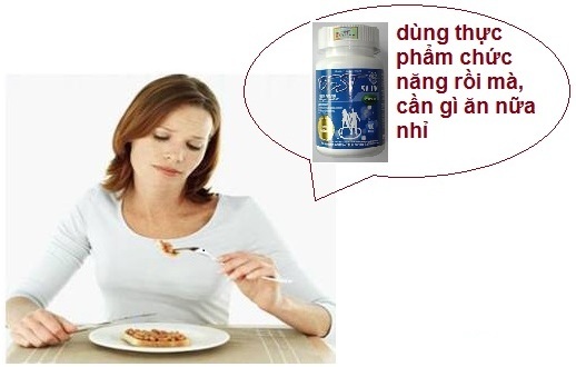 thực phẩm chức năng không thể thay thế bữa ăn hằng ngày