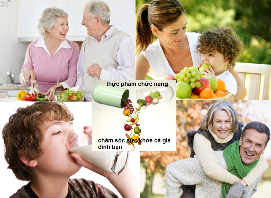 thực phẩm chức năng cho từng lứa tuổi